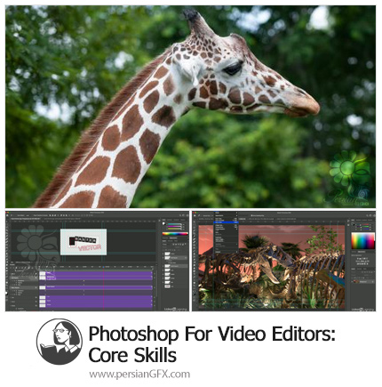 دانلود آموزش مهارت های فتوشاپ برای ویراستاران ویدیو - Photoshop For Video Editors