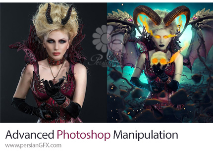 دانلود آموزش دستکاری پیشرفته عکس در فتوشاپ - Advanced Photoshop Manipulation