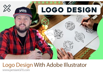 دانلود آموزش طراحی لوگو با ادوبی ایلوستریتور - Logo Design With Adobe Illustrator