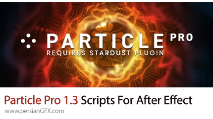 دانلود پلاگین Particle Pro برای ساخت افکت ذرات حرفه ای در افترافکت - Particle Pro 1.3 Scripts For After Effect