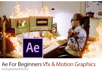 دانلود آموزش موشن گرافیک و جلوه های ویژه در افترافکت برای مبتدیان - Adobe After Effects For Beginners Vfx & Motion Graphics