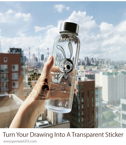 دانلود آموزش طراحی و تصویرسازی وکتور یک برچسب شفاف در ایلوستریتور - Design & Vectorize: Turn Your Drawing Into A Transparent Sticker