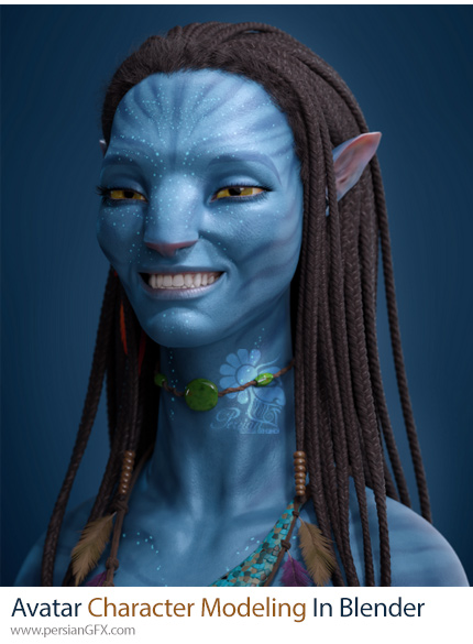 آموزش بلندر برای مدلسازی کاراکتر آواتار - Avatar Character Modeling In Blender