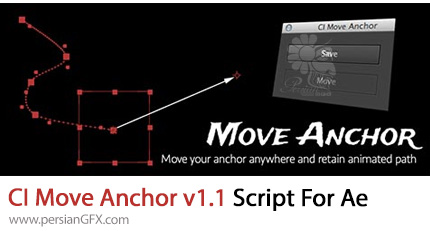 دانلود اسکریپت CI Move Anchor v1.1 برای ذخیره حرکت انکرپوینت در افترافکت