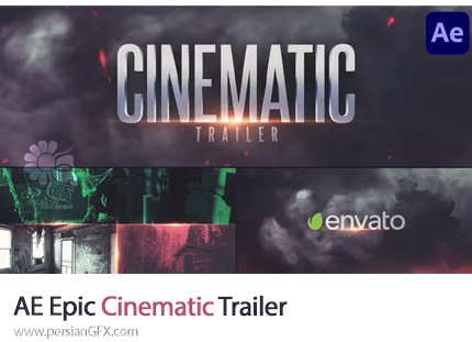 دانلود پروژه افترافکت تریلر سینمایی حماسی + آموزش - Epic Cinematic Trailer