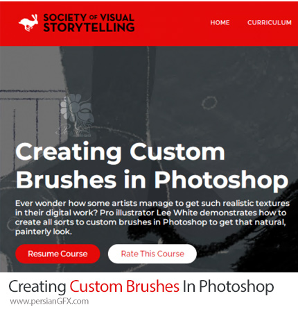 آموزش ساخت براش های سفارشی در فتوشاپ - Creating Custom Brushes In Photoshop