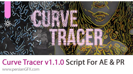 دانلود پلاگین Curve Tracer v1.1.0 برای ساخت خطوط مختلف و زیبا برای حاشیه فیلم در افترافکت و پریمیر