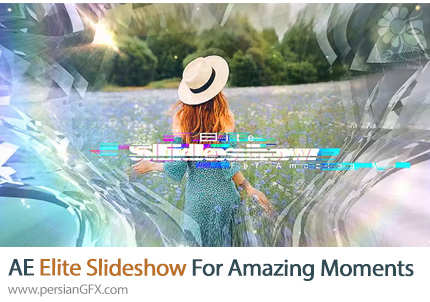 دانلود پروژه افترافکت اسلایدشو با افکت اشکال هندسی متحرک - Elite Slideshow For Amazing Moments 