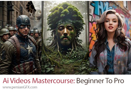 آموزش مسترکلاس ساخت ویدئوهای شگفت انگیز با چت جی پی تی و ابزار هوش مصنوعی - Ai Videos Mastercourse: Beginner To Pro In A Day