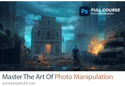 آموزش مسترکلاس ساخت تصاویر هنری دستکاری شده در فتوشاپ - Master The Art Of Photo Manipulation