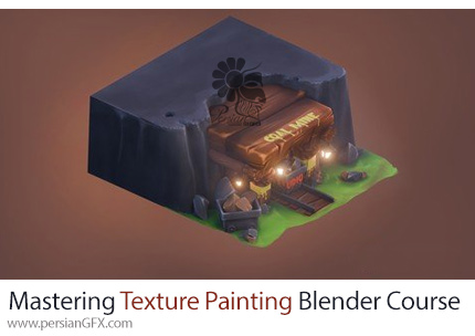 آموزش دوره کامل تسلط بر نقاشی تکسچر در بلندر - Mastering Texture Painting Complete Blender Course