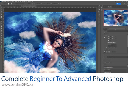 آموزش دوره کامل مقدماتی تا پیشرفته ادوبی فتوشاپ 2024 - Complete Beginner To Advanced Adobe Photoshop