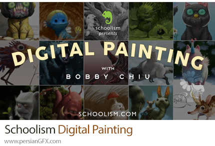 آموزش دوره کامل نقاشی دیجیتال در فتوشاپ - Schoolism Digital Painting