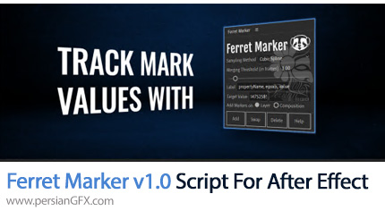 دانلود اسکریپت Ferret Marker v1.0 برای مارک گذاری در تایم لاین در افترافکت