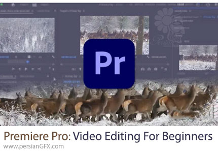 آموزش راهنمای مبتدیان برای ویرایش ویدیو در ادوبی پریمیر پرو - Learn Premiere Pro: Video Editing For Absolute Beginners