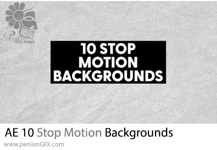 دانلود پروژه افترافکت 10 بک گراند متحرک استاپ موشن + آموزش - Stop Motion Backgrounds