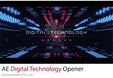 دانلود پروژه افترافکت اوپنر فناوری دیجیتال + آموزش - Digital Technology Opener