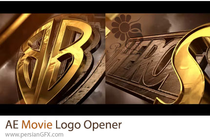 دانلود پروژه افترافکت اوپنر لوگوی فیلم + آموزش - Movie Logo Opener