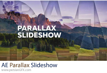 دانلود پروژه افترافکت اسلایدشو پارالاکس + آموزش - Parallax Slideshow