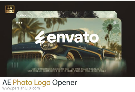 دانلود پروژه افترافکت اوپنر لوگو با نمایش تصاویر - Photo Logo Opener