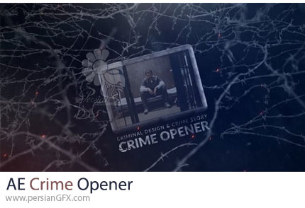 دانلود پروژه افترافکت اوپنر سینمایی ترسناک + آموزش - Crime Opener