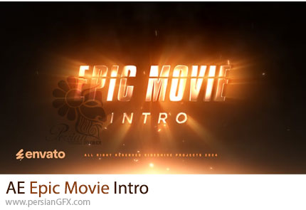 دانلود پروژه افترافکت اینترو فیلم حماسی + آموزش - Epic Movie Intro
