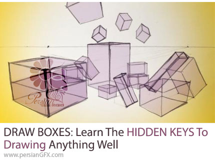 آموزش رسم جعبهها: کشف رازهای پنهان برای طراحی حرفهای هر چیزی - DRAW BOXES: Learn The HIDDEN KEYS To Drawing Anything Well