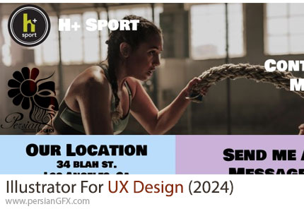 آموزش ایلوستریتور برای طراحان رابط کاربری - Illustrator For UX Design (2024)