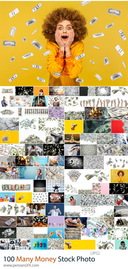 دانلود 100 عکس با کیفیت پول، درآمد، مالی و سرمایهگذاری - Many Money