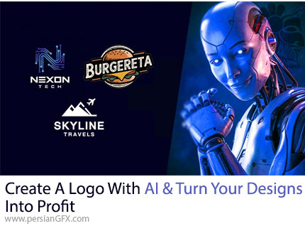 آموزش ایجاد لوگو با هوش مصنوعی و کسب درآمد از آن - Create A Logo With AI & Turn Your Designs Into Profit