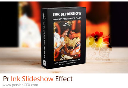 دانلود پروژه پریمیر اسلایدشو جوهری + آموزش - Ink Slideshow Effect