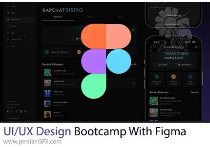 آموزش طراحی رابطهای کاربری کاربرپسند با فیگما - UI/UX Design Bootcamp With Figma