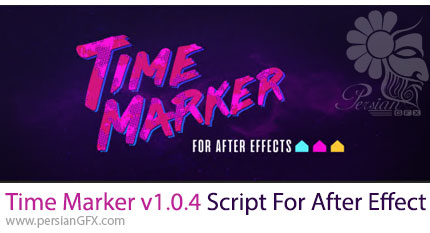 دانلود اسکریپت Time Marker v1.0.4 کنترل کردن زمان پروژه در افترافکتس