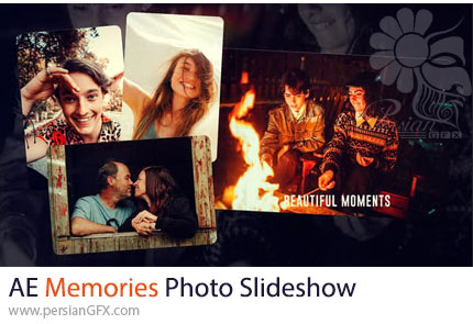 دانلود پروژه افترافکت اسلایدشو تصاویر خاطرهانگیز و احساسی - Memories Photo Slideshow