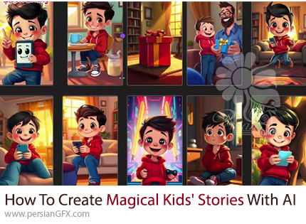 آموزش ساخت داستان‌های جادویی کودکانه با هوش مصنوعی - How To Create Magical Kids' Stories With AI