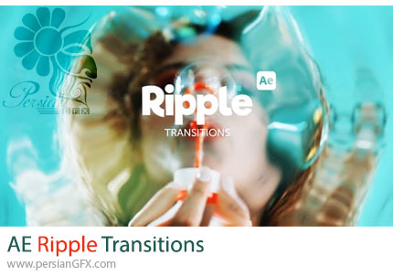 دانلود پروژه افترافکت ترانزیشن موج + آموزش - Ripple Transitions