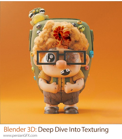 آموزش تسلط کامل بر تکسچرینگ در بلندر - Blender 3D: Deep Dive Into Texturing