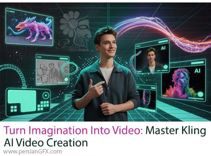 آموزش تبدیل تصورات به ویدیو: دوره جامع ساخت ویدیو با هوش مصنوعی Kling AI - Turn Imagination Into Video: Master Kling AI Video Creation