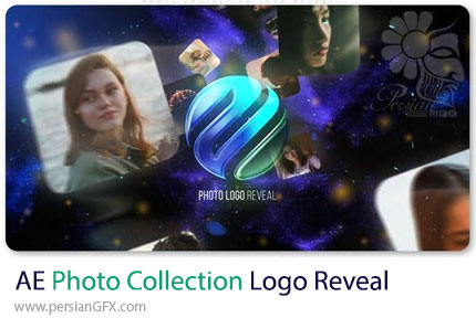 دانلود پروژه افترافکت انیمیشن لوگو با نمایش مجموعه تصاویر - Photo Collection Logo Reveal