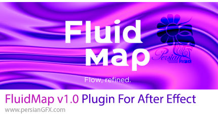 دانلود پلاگین Fluid Map v1.0 برای ساخت نقشههای خاکستری متحرک با ظاهر سیال در افترافکت