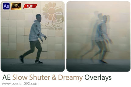 دانلود پروژه افترافکت افکت پوششی شاتر آهسته و رویایی + آموزش - Slow Shuter and Dreamy Overlays