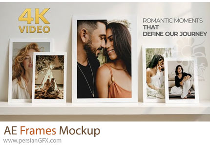 دانلود پروژه افترافکت موکاپ فریم های عکس - Frames Mockup