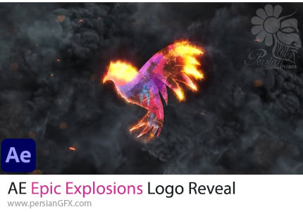 دانلود پروژه افترافکت نمایش لوگو با جلوههای سینمایی انفجار + آموزش - Epic Explosions Logo Reveal