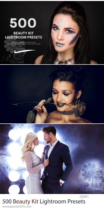 دانلود 500 پریست لایتروم موبایل برای ویرایش حرفه ای تصاویر - Beauty Kit Lightroom Presets