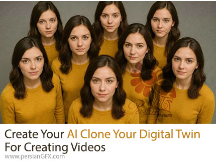 آموزش ساخت دوقلوهای دیجیتال با هوش مصنوعی برای تولید ویدئو - Create Your AI Clone - Your Digital Twin for Creating Videos