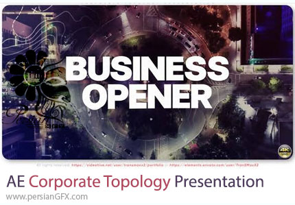 دانلود پروژه افترافکت پرزنتیشن ساختار سازمانی و روابط تیمی برای شرکت های تجاری - Corporate Topology Presentation