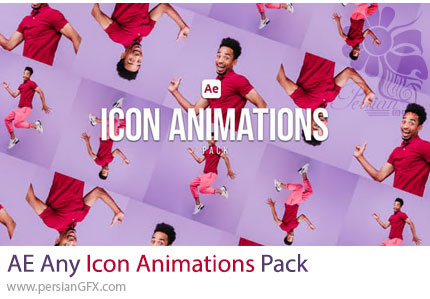 دانلود پروژه افترافکت پک انیمیشن آیکون ها + آموزش - Any Icon Animations Pack