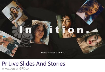 دانلود پروژه پریمیر اسلایدشو استوری و لایو اینستاگرام + آموزش - Live Slides And Stories For Premiere Pro