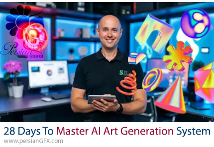 آموزش یادگیری کامل تولید آثار هنری با هوش مصنوعی در 28 روز - 28 Days to Master AI Art Generation System