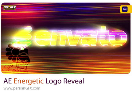 دانلود پروژه افترافکت نمایش لوگو با افکت پر انرژی و مدرن + آموزش - Energetic Logo Reveal